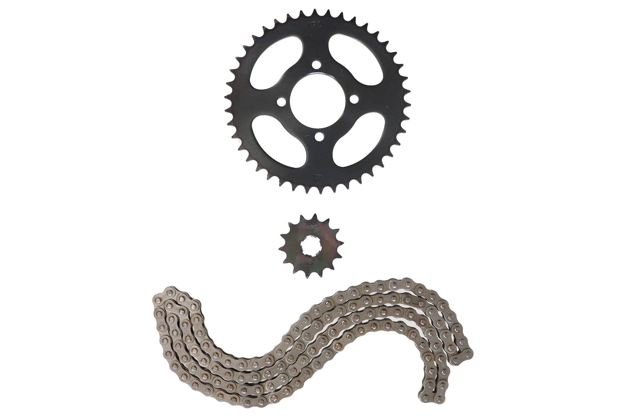 KIT DE SPROCKET SUZUKI AX100 REFORZADA