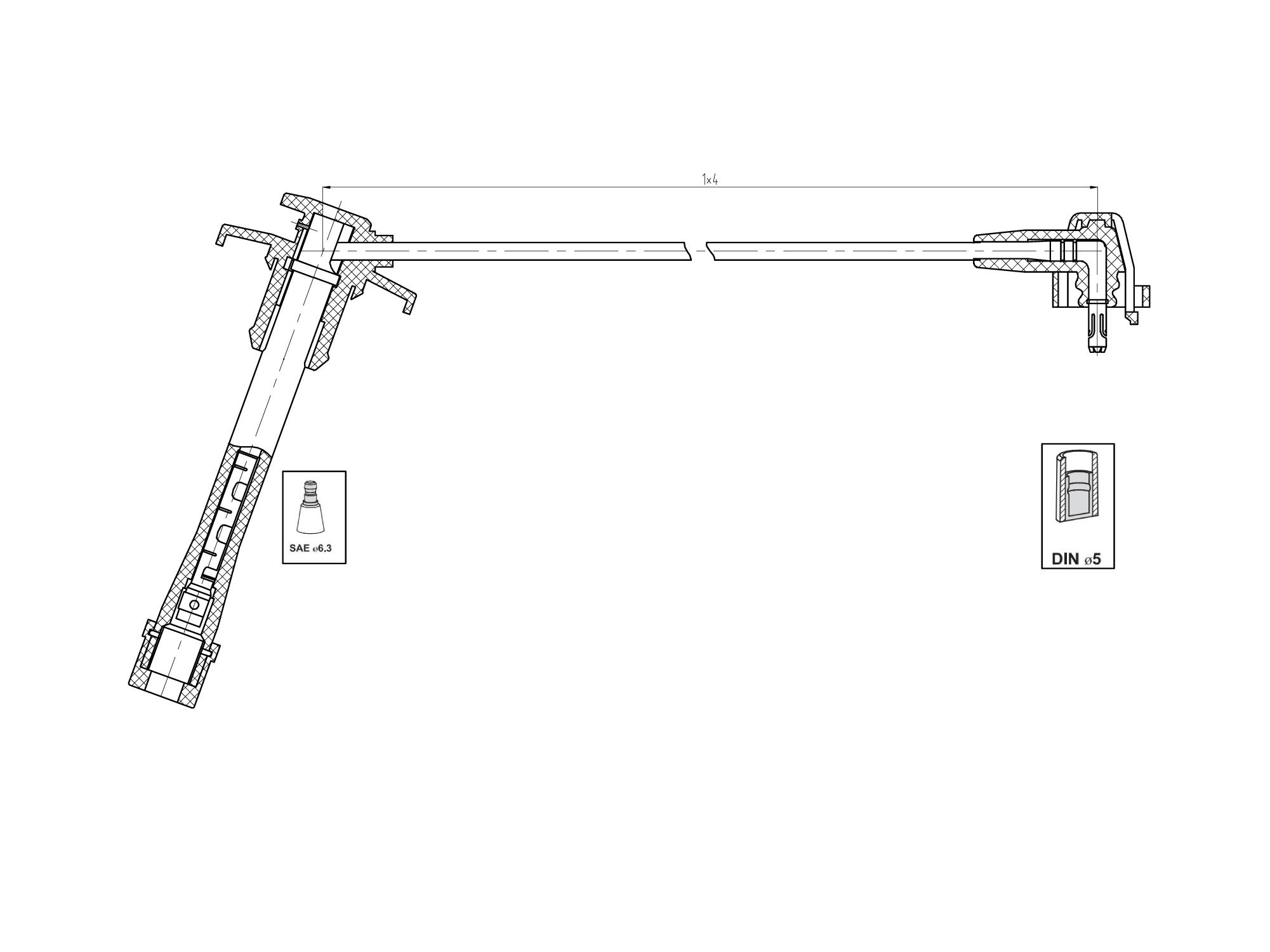 CABLE BUJIA TOYOTA 1.6L/4A-FE/7A-F/ 5MM.