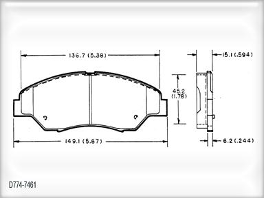 PASTILLAS DELANTERA KIA GRAN SPORTAGE 98/05