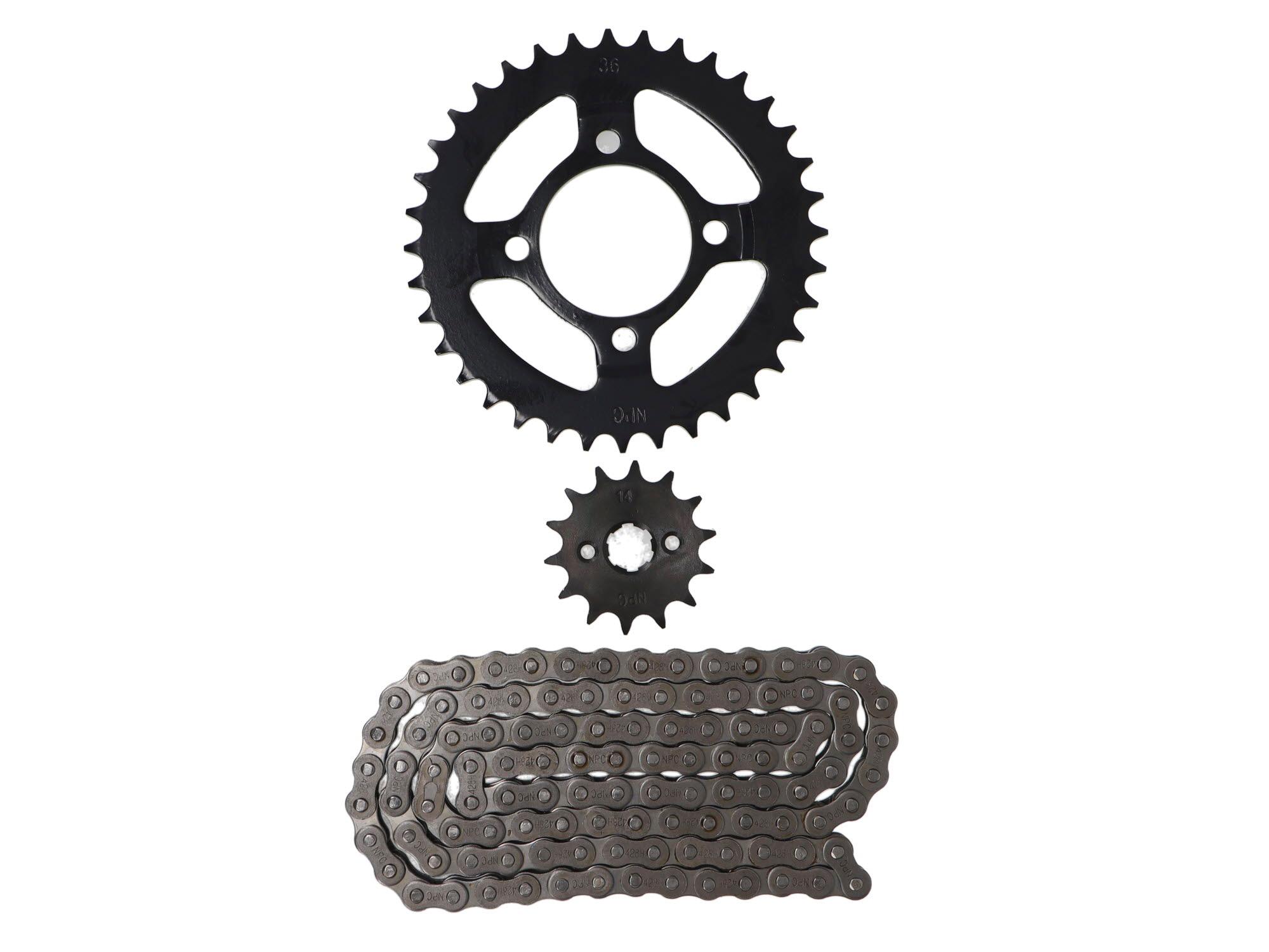 KIT DE SPROCKET GENESIS LUCY 110/SEMIAUTO