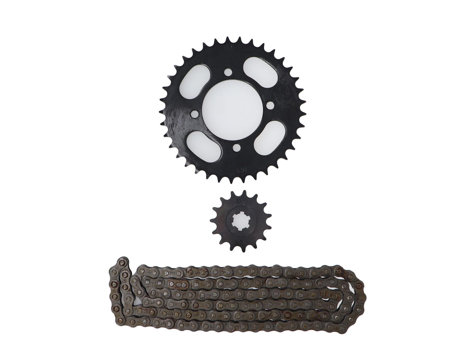 KIT DE SPROCKET YAMAHA T110 CRYPTON (R)