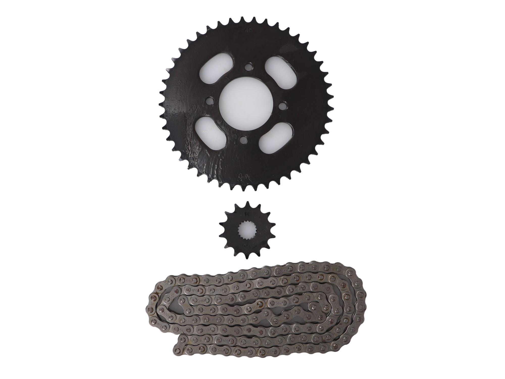 KIT DE SPROCKET SUZ EN/ GN125 (REFORZADA)