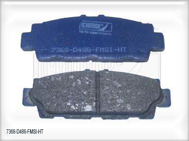 PASTILLAS TRASERA TOYOTA LANDC.4.5/LEXUS/LS400 93/