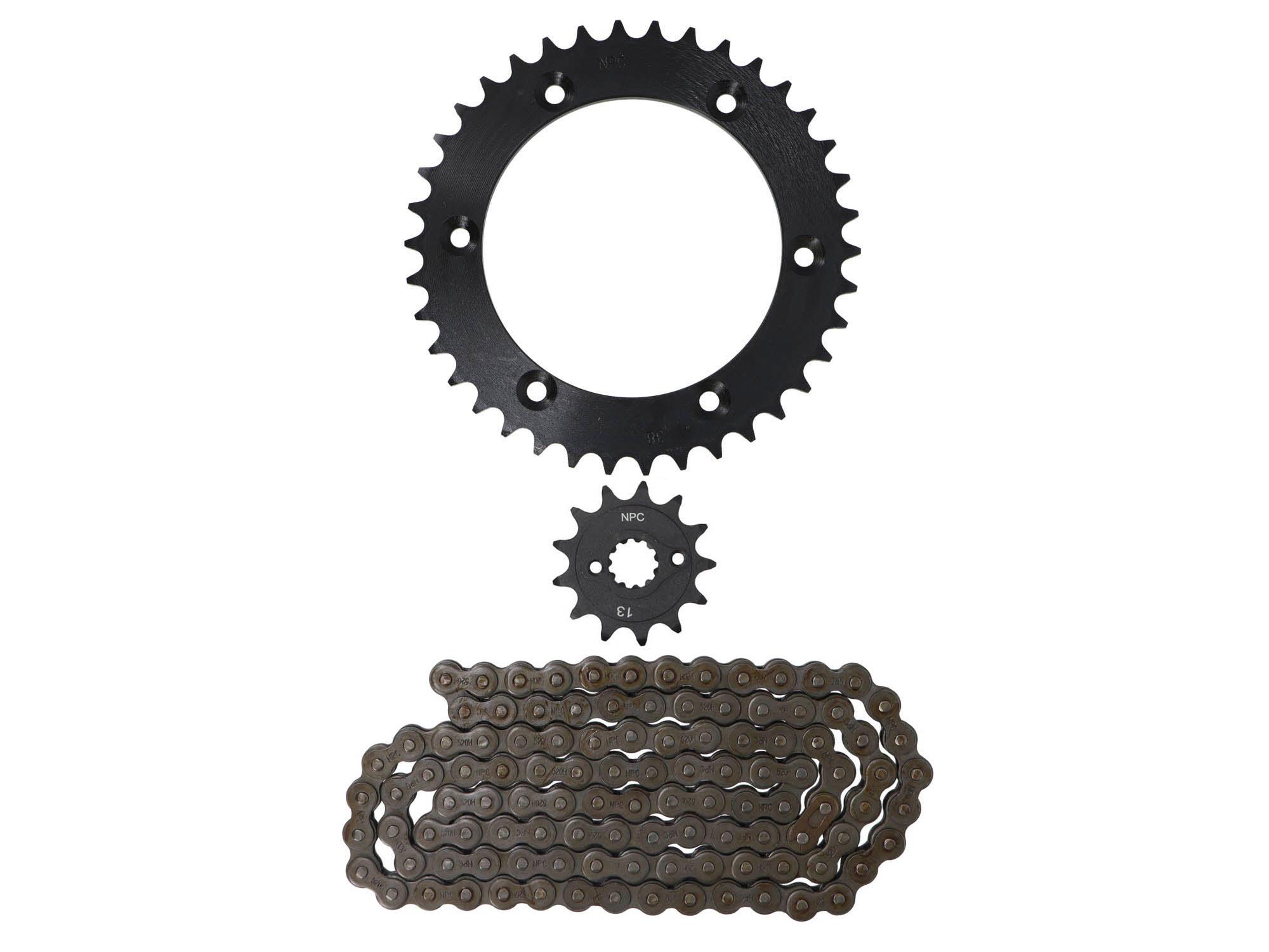 KIT SPROCKET HONDA XR250 TORNADO (R)