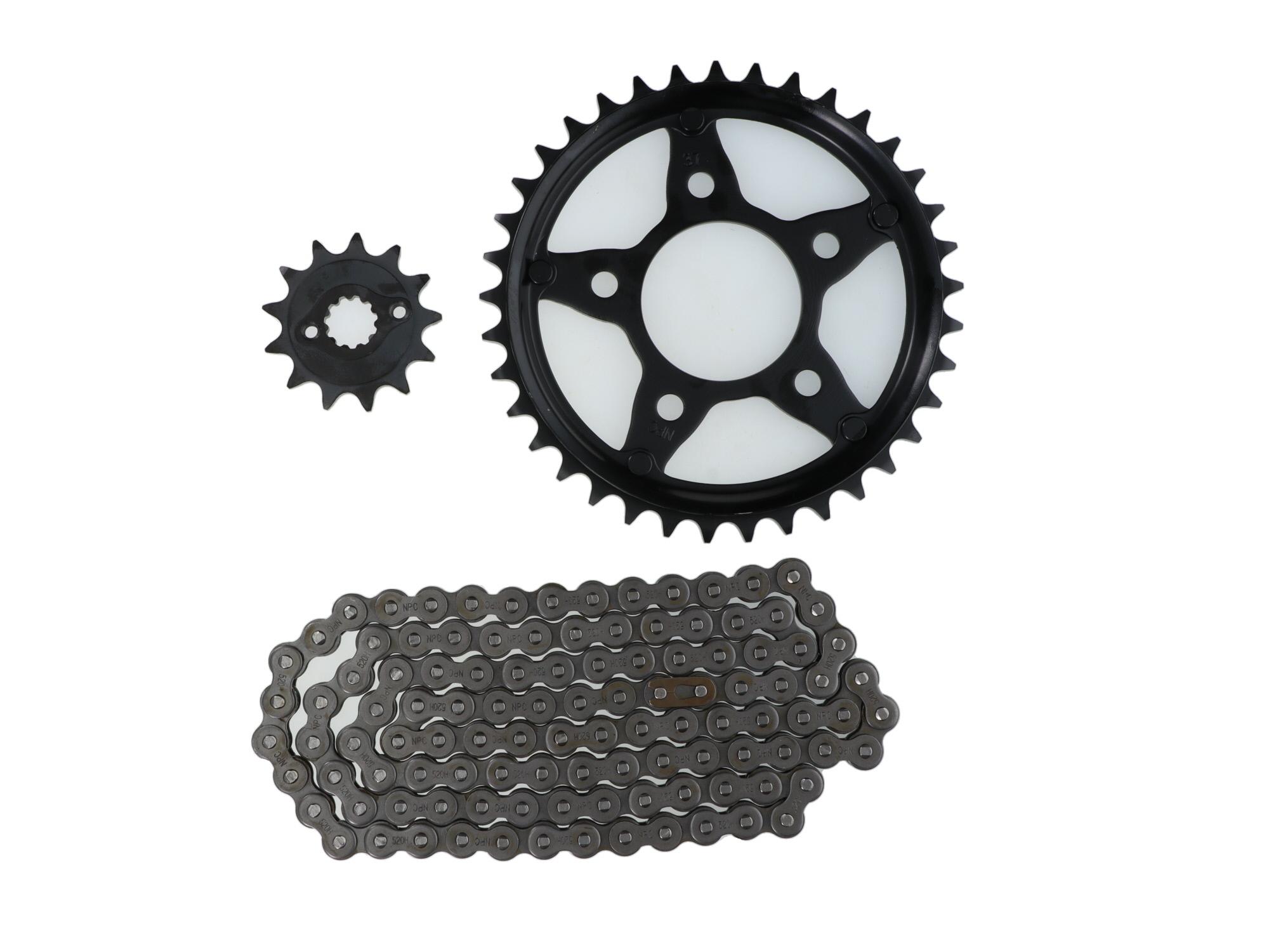 KIT DE SPROCKET HONDA CBX250 TWISTER (R)