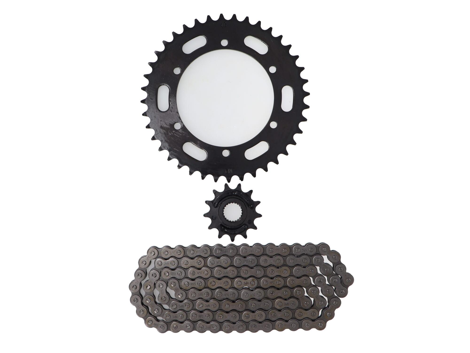 KIT DE SPROCKET YAMAHA XTZ250 (P.520) (R)