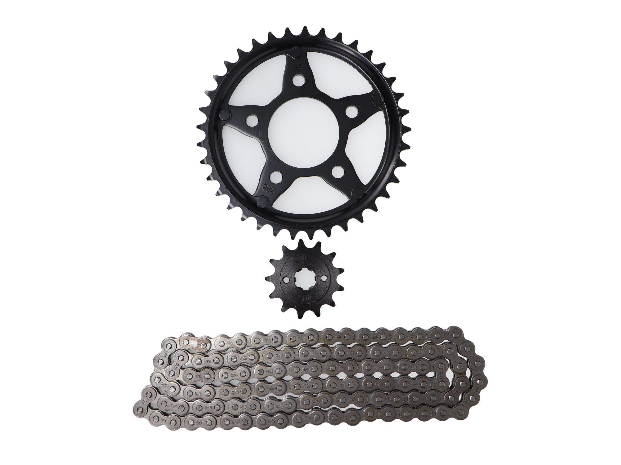 KIT SPROCKET HONDA XL/XR200 (13T-37T)(R)