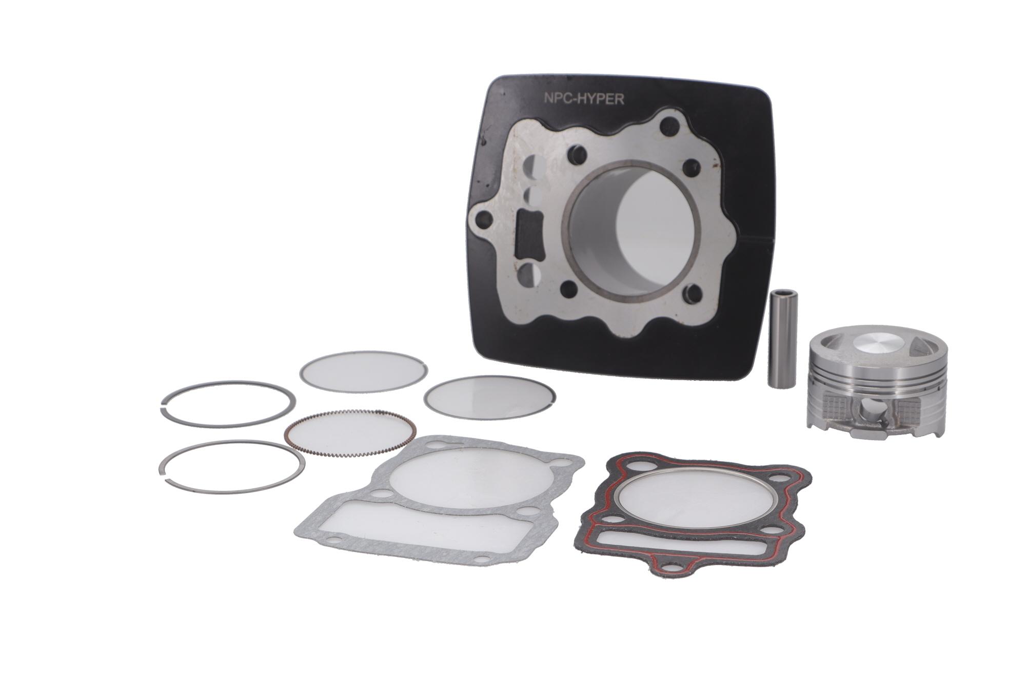 KIT CILINDRO ITALIKA 150Z, FREEDOM CR1 AKT 150 EVO/RTX (CGR) (PISTON BAJO PASADOR 13MM)