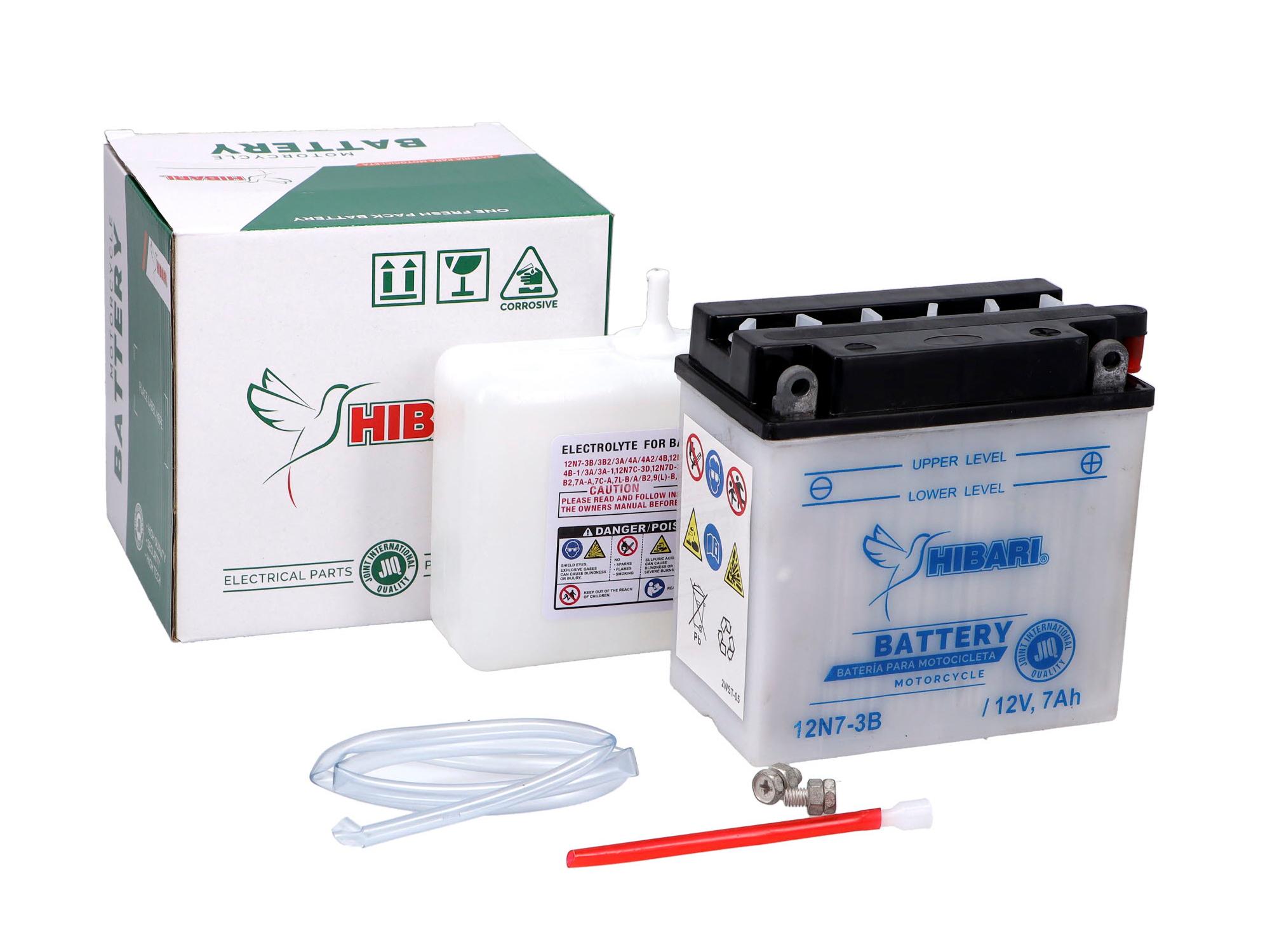 BATERIA DE MOTO BORNER INVERTIDO DE GN125