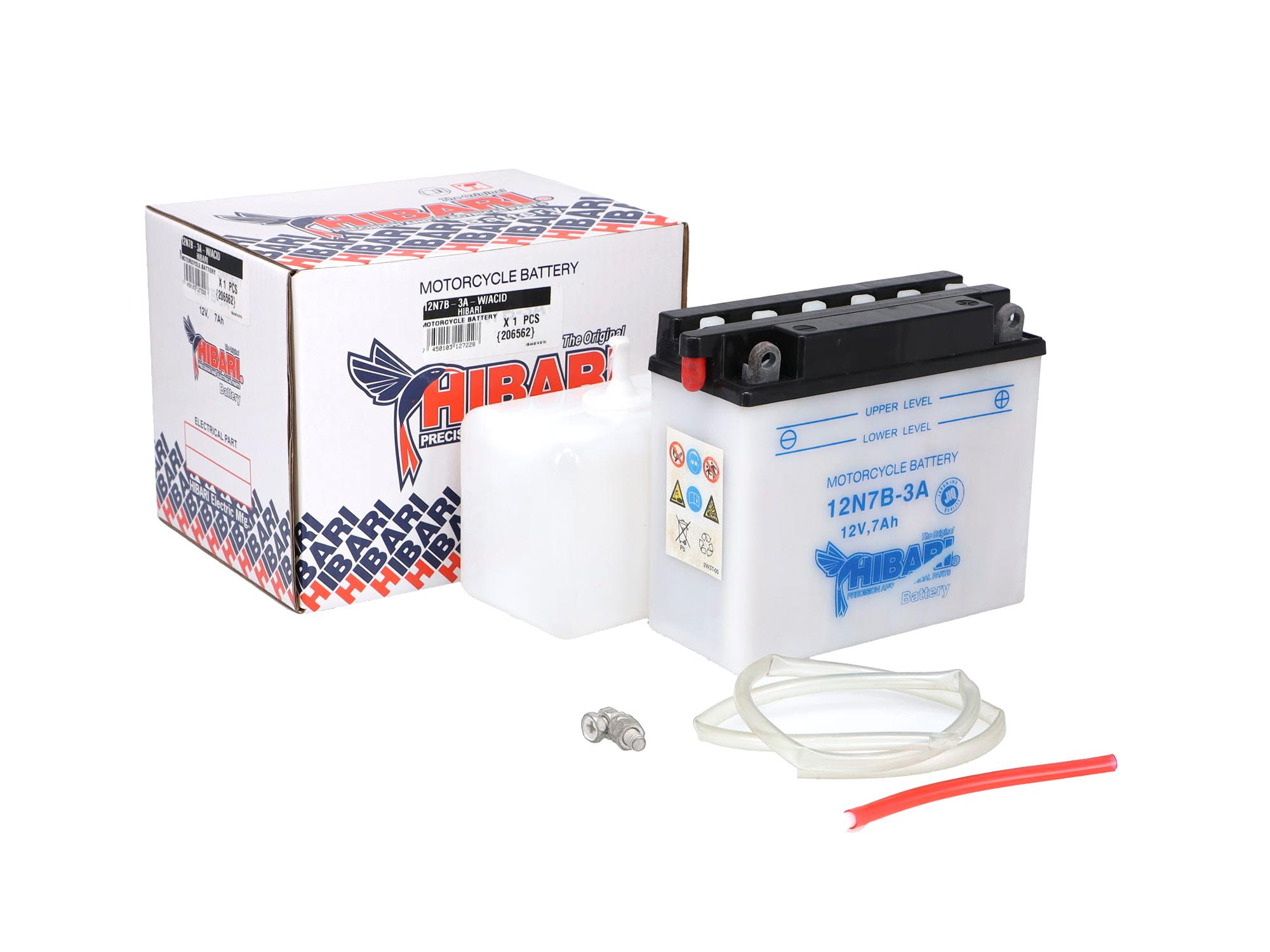 BATERIA DE MOTO BORNER INVERTIDO DE GN125