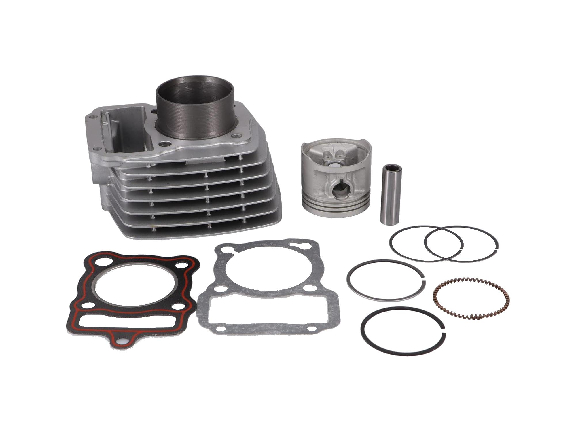 KIT CILINDRO HONDA CGL/FT/125/HJ125 OHV (GRIS)