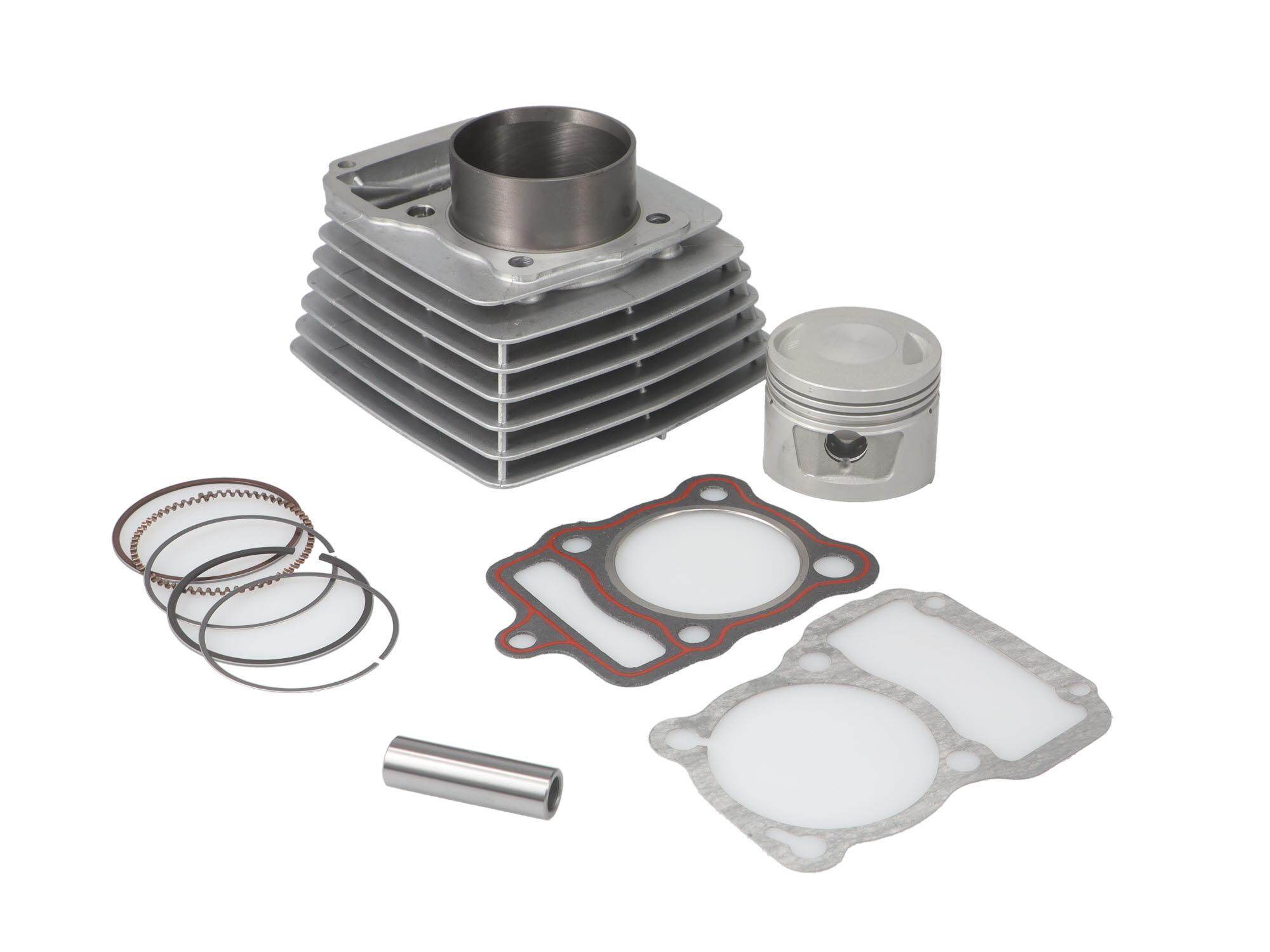 KIT CILINDRO DM150/RC150 AKT- FT150 ITA /CG150 OHV(NEGRO)