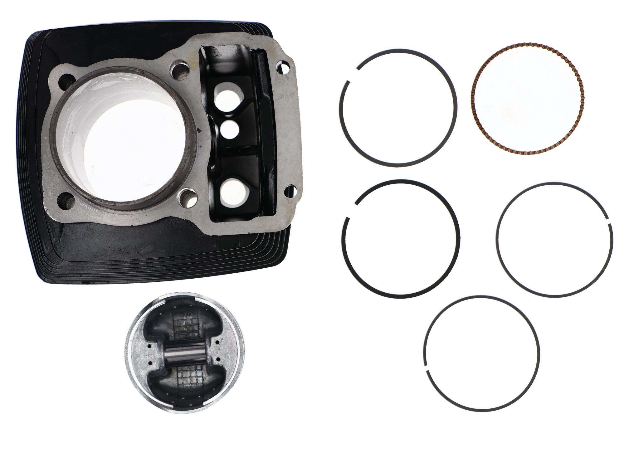 KIT CILINDRO SHINERAY 200 AK200/CG200 196VARILLA OHV (NEGRO)