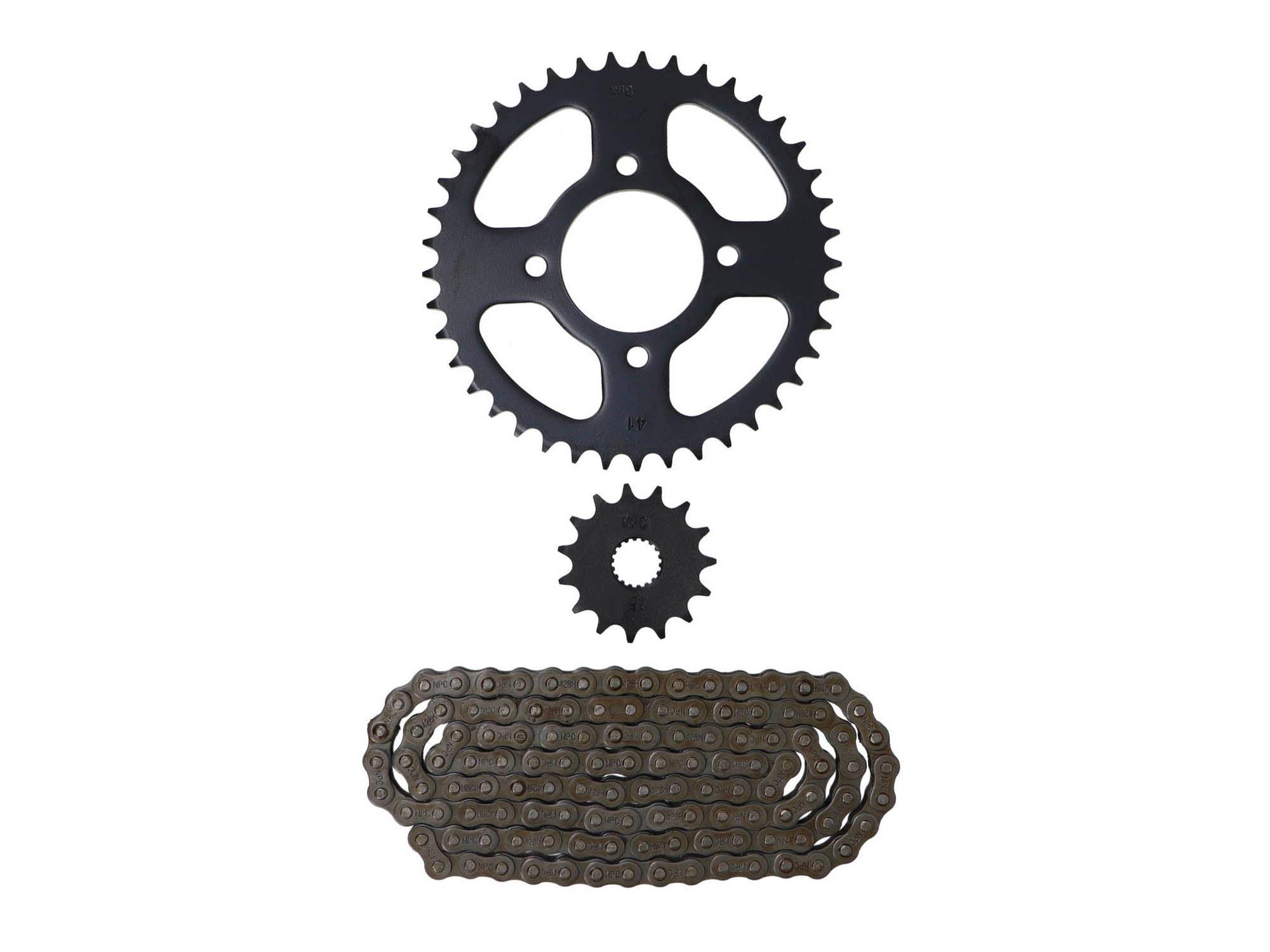 KITSPROCKET SUZUKI GN125H (15T-41T) (R) / DESCONTINUADO