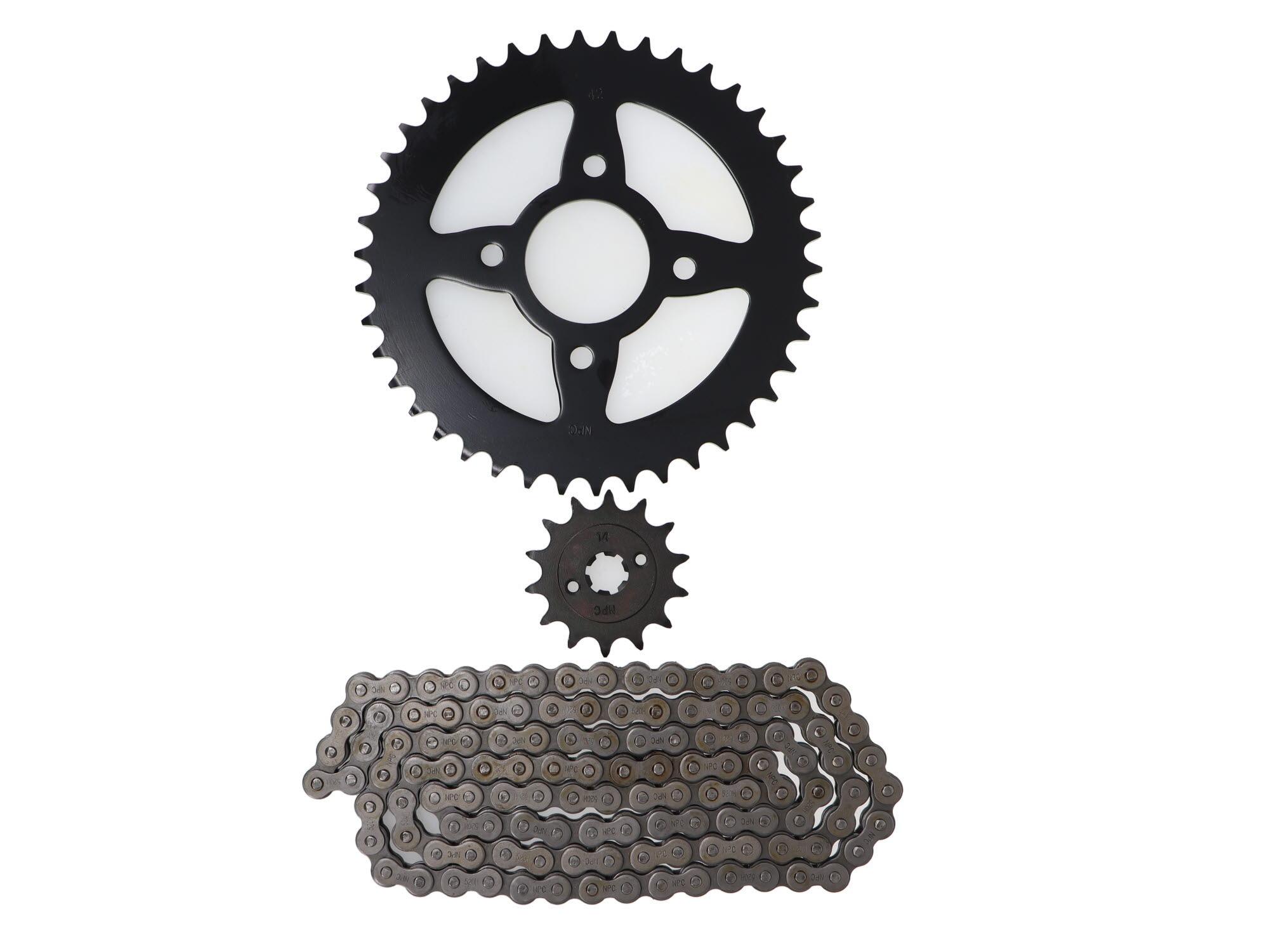 KIT DE ARRASTRE KTM. DUKE 200 4H (REFORZADO)