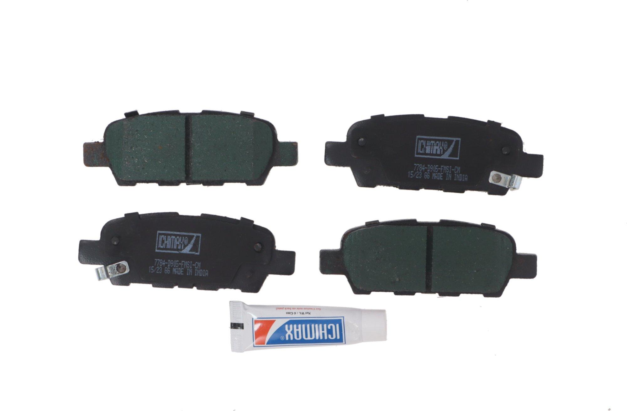 PASTILLAS TRASERA NISSAN XTRAIL/TIIDA 02/SUZ-G-VITARA JB 424
