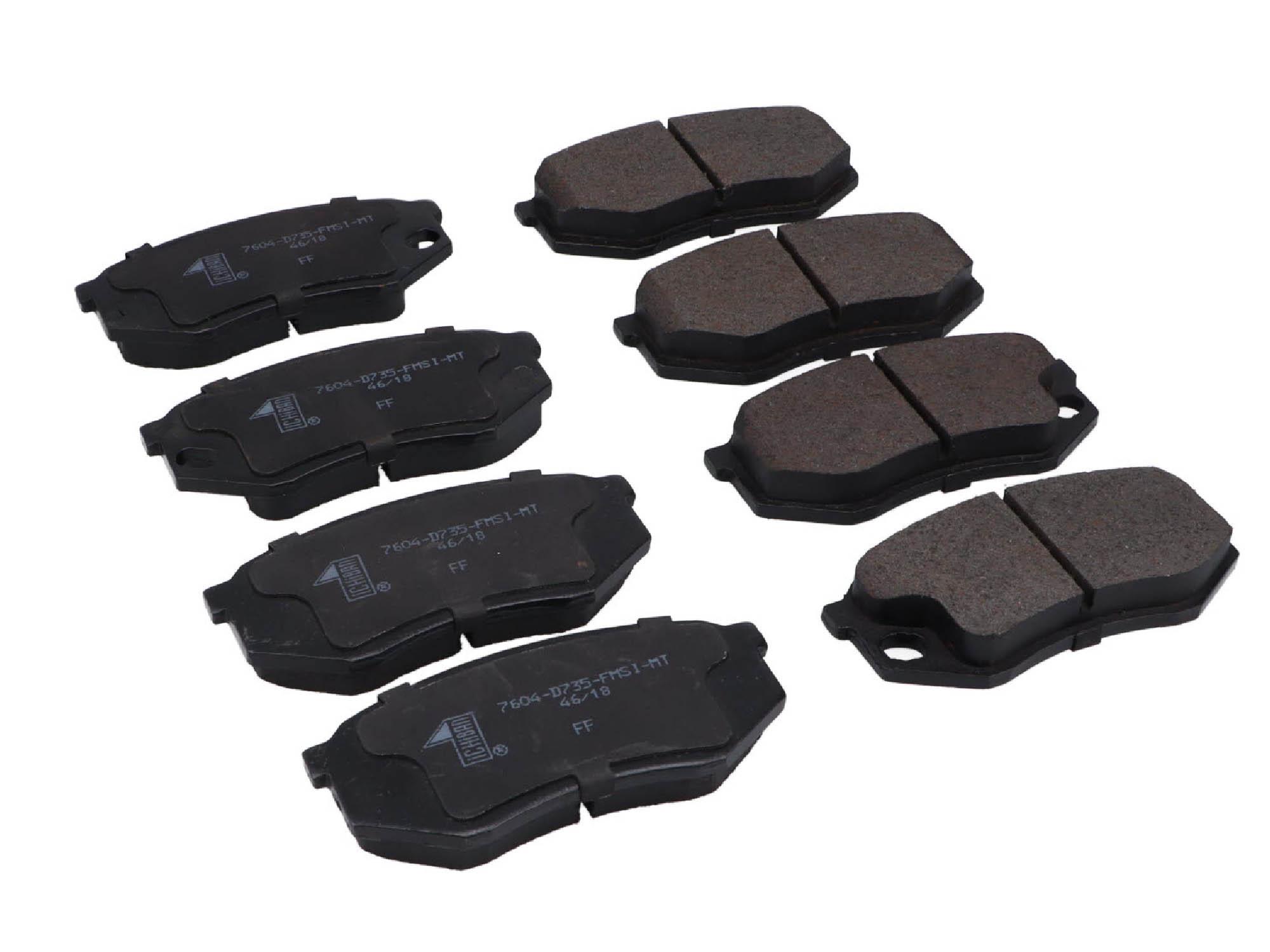 PASTILLAS DELANTERA MITSUBISHI CANTER FE639 96/04 8P.X SET