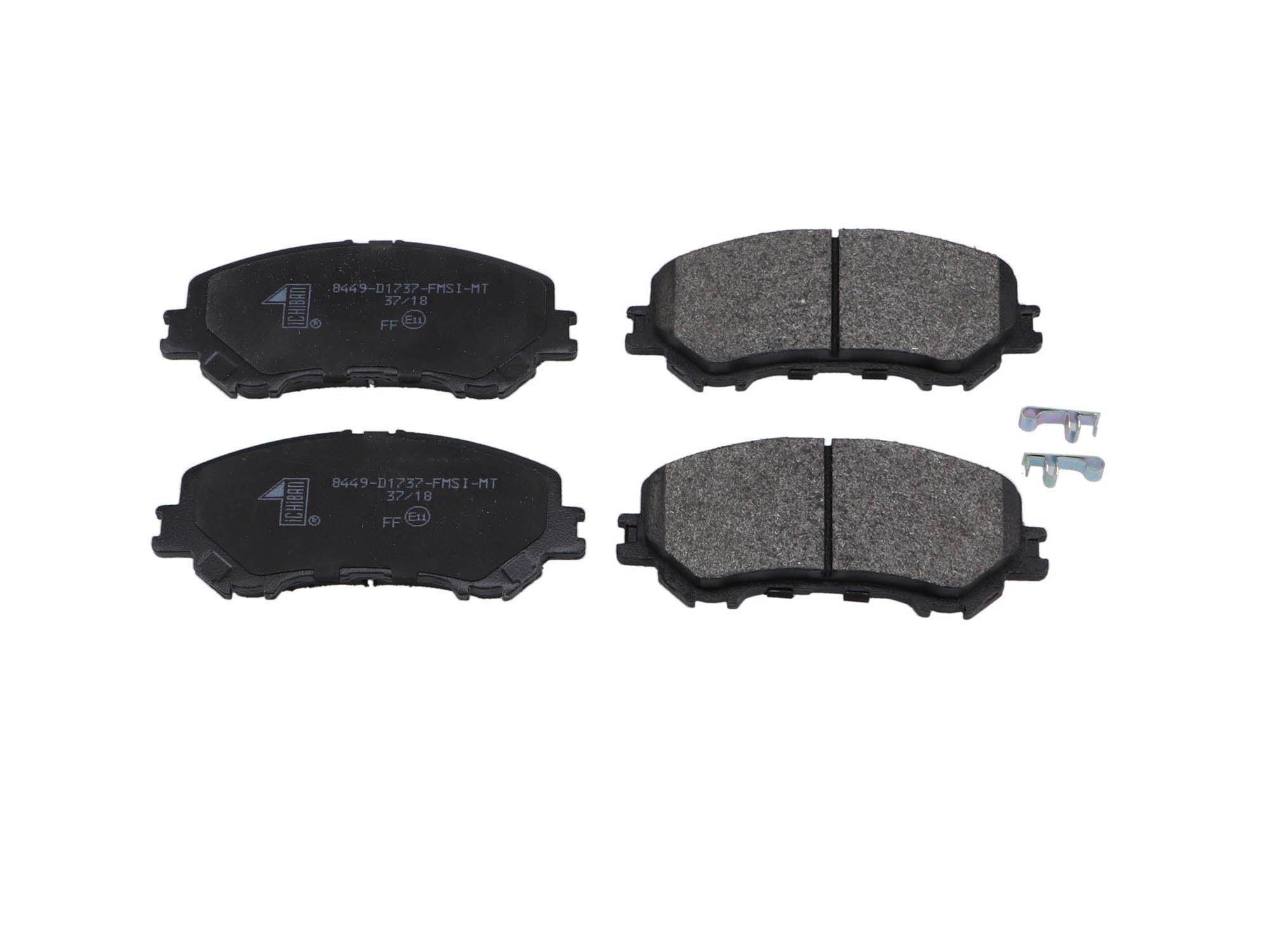 PASTILLAS FRENO DELANTERA NISSAN QASHQAI 1.6/2.0 14/