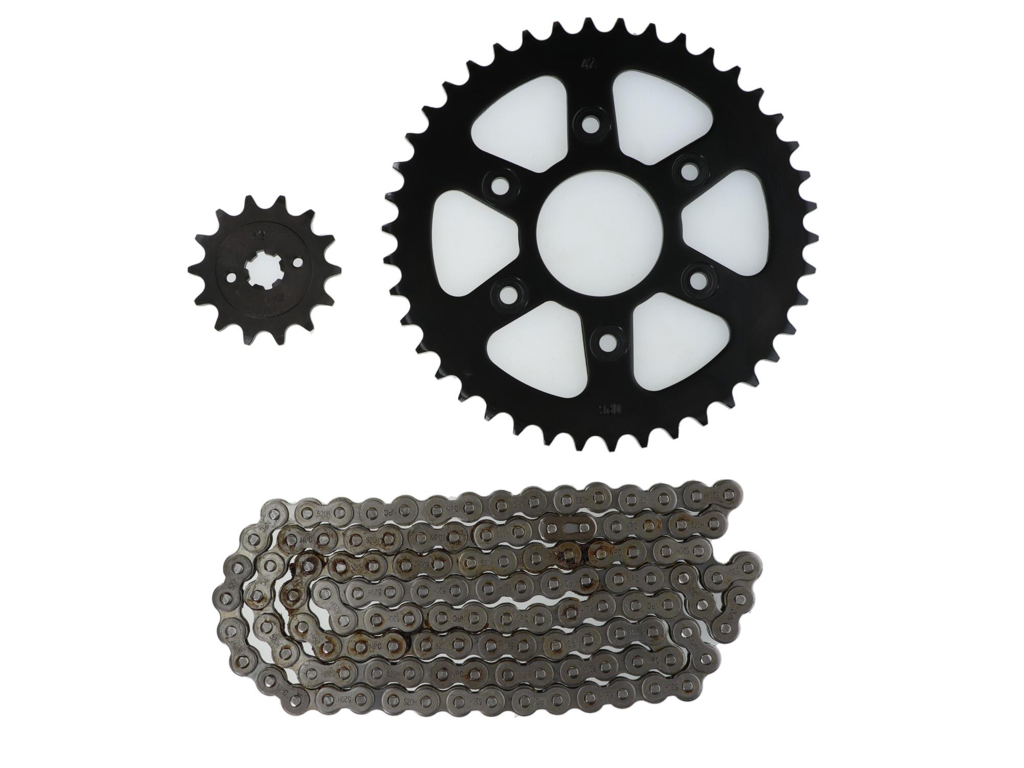 KIT DE SPROCKET KTM DUKE 200 6H (REFORZADO)