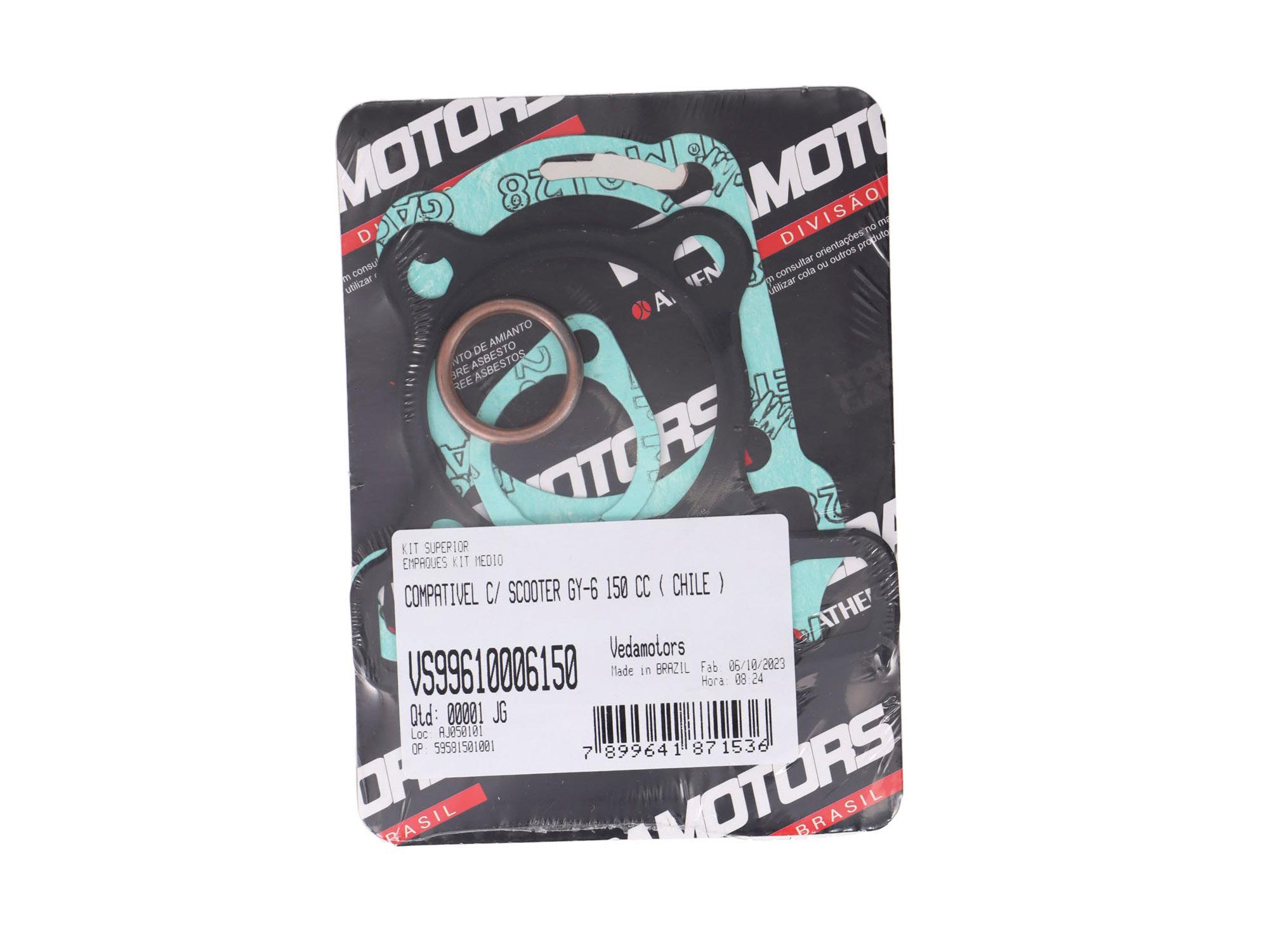 KIT MEDIO EMPAQUES MC SCOOTER GY-6 150
