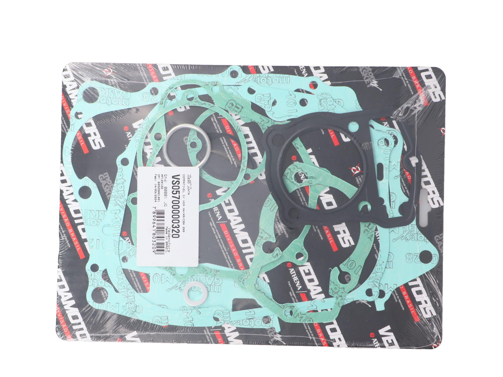 EMPAQUETADURA COMPLETA HONDA NX/XR/CBX200/XL200
