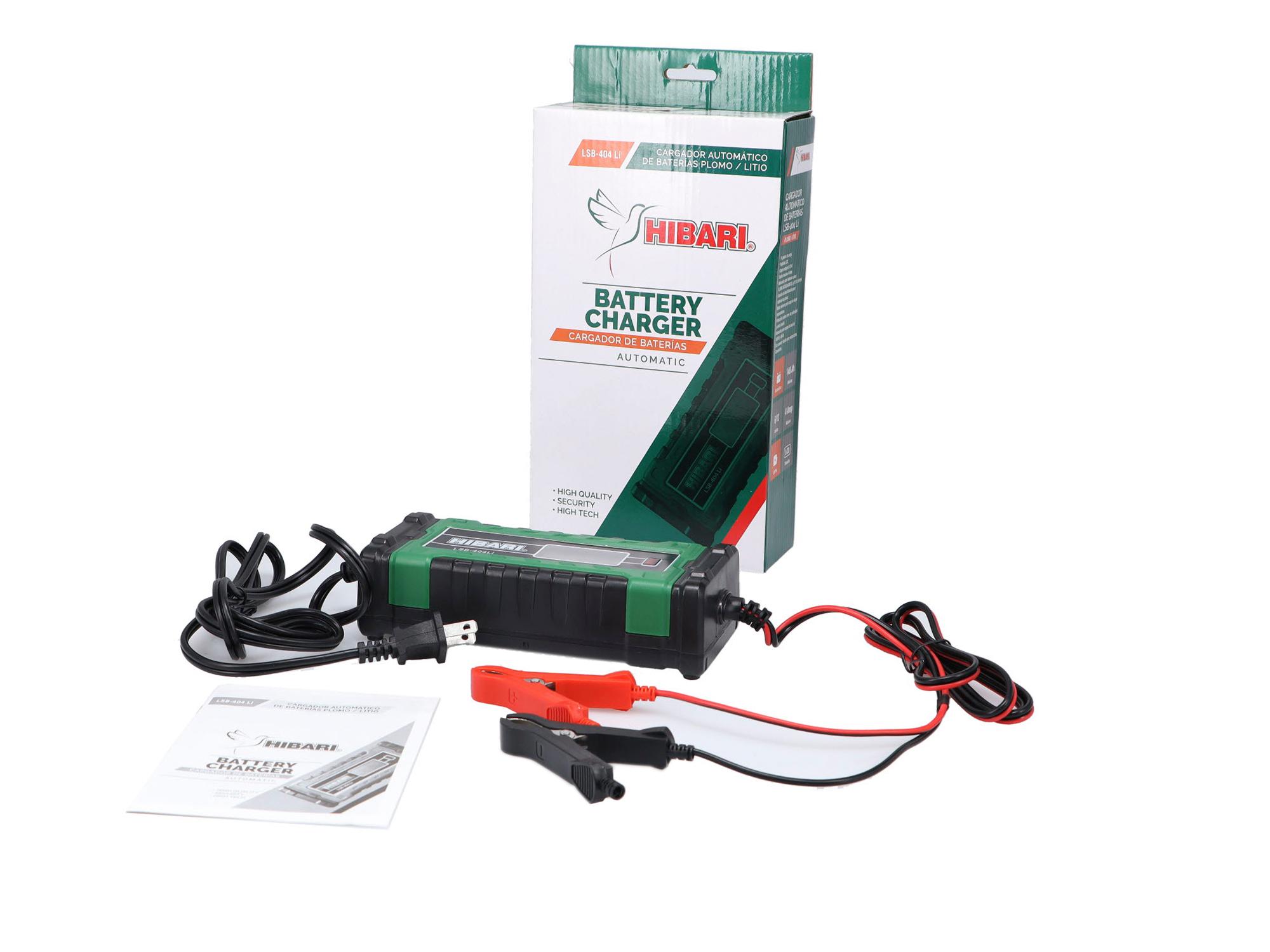 CARGADOR AUTOMAT BATERIA LITIO/PLOMO 12V