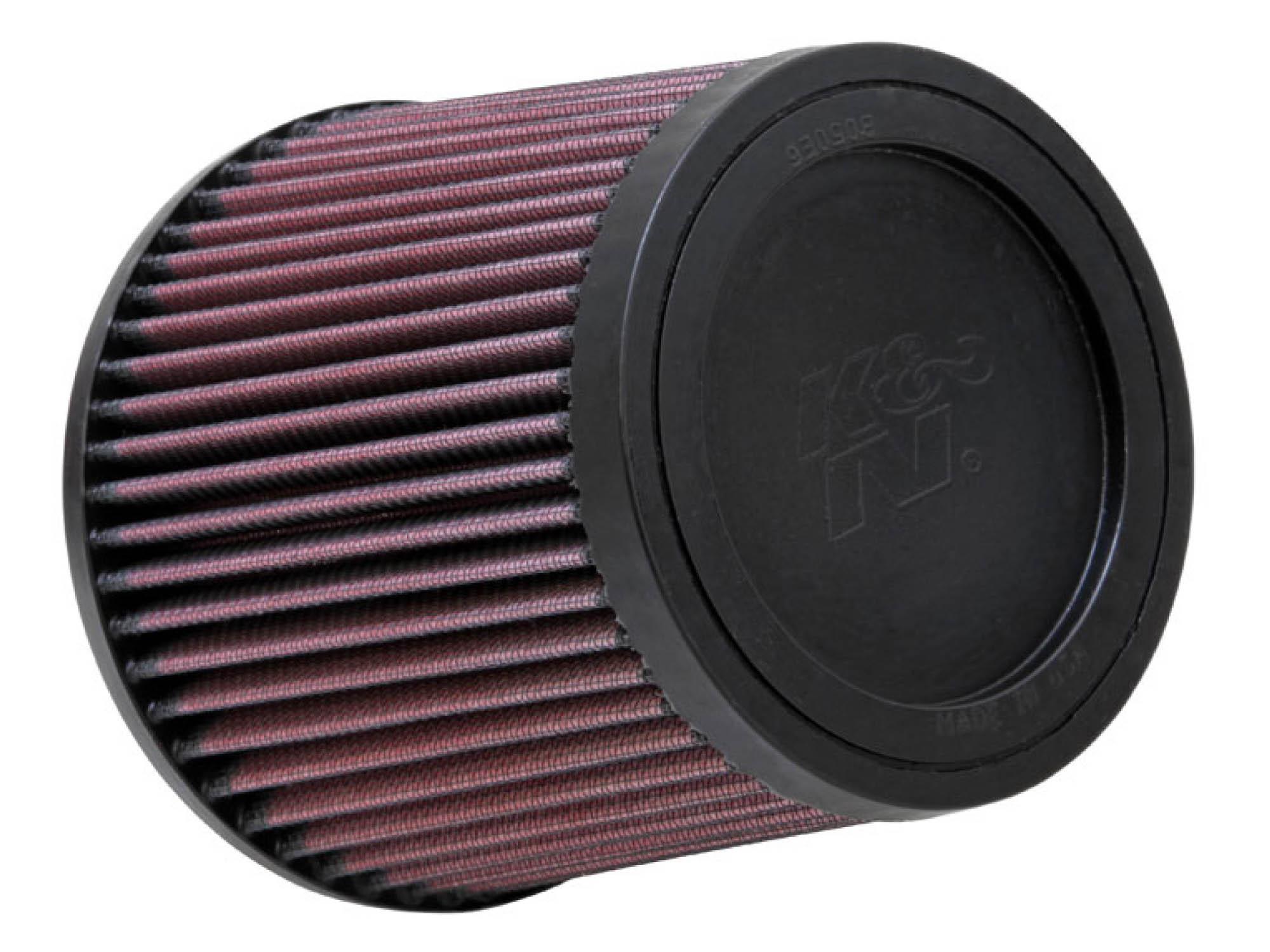 FILTRO AIRE UNIVERSAL D.I 2.5" ALTURA 5.5" D.EXTERIOR SUP 5" D.EXTERIOR INF 6" LARGO BRIDA 2"