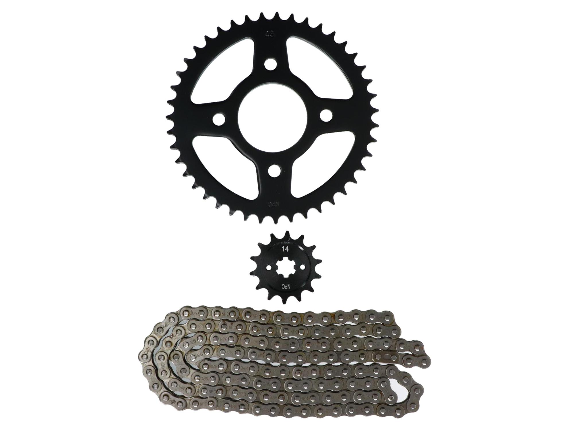 KIT SPROCKET PULSAR 125 NS (REF)