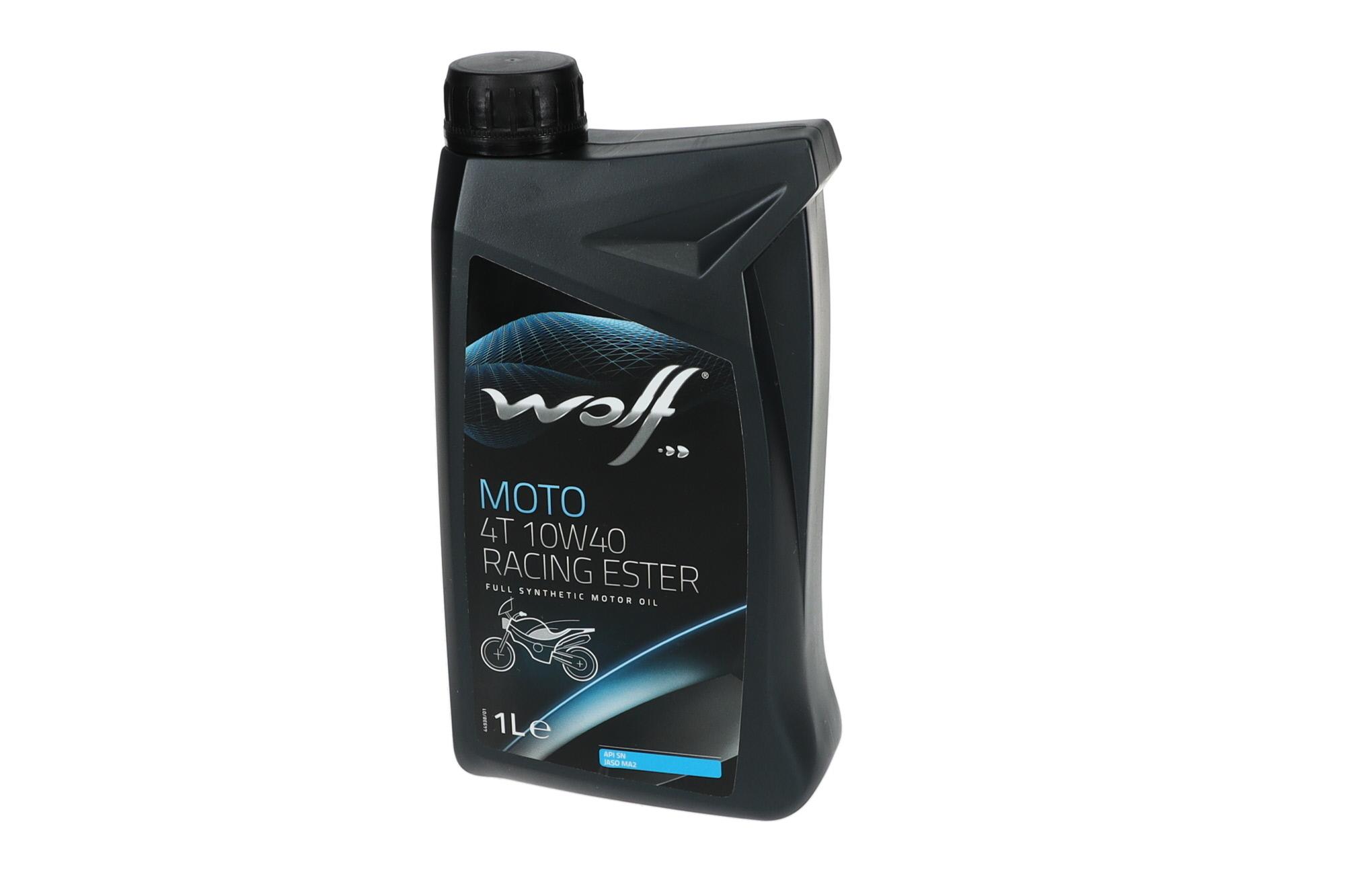 ACEITE MOTO 4T 10W40 RACING 1L ESTER SINTETICO