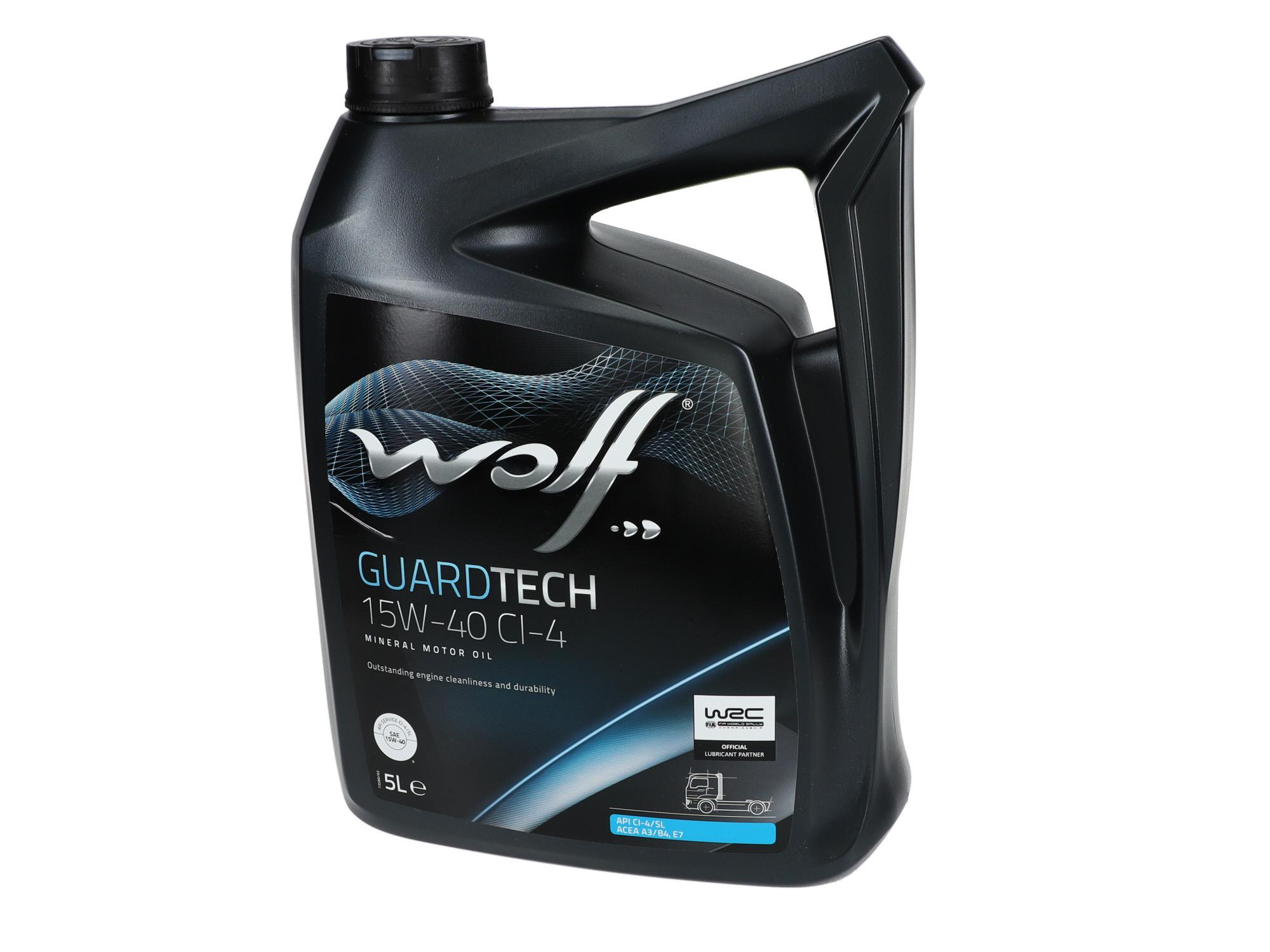 ACEITE GUARDTECH 15W40 5L/API CI-4/SL