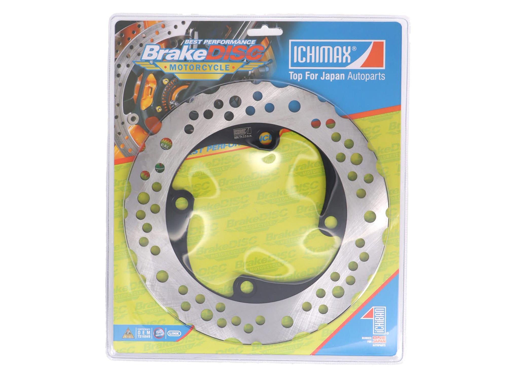 DISCO FRENO TRASERA AKT CR4 162/CR5/ITALIKA 170Z/200Z/250Z/RT 250