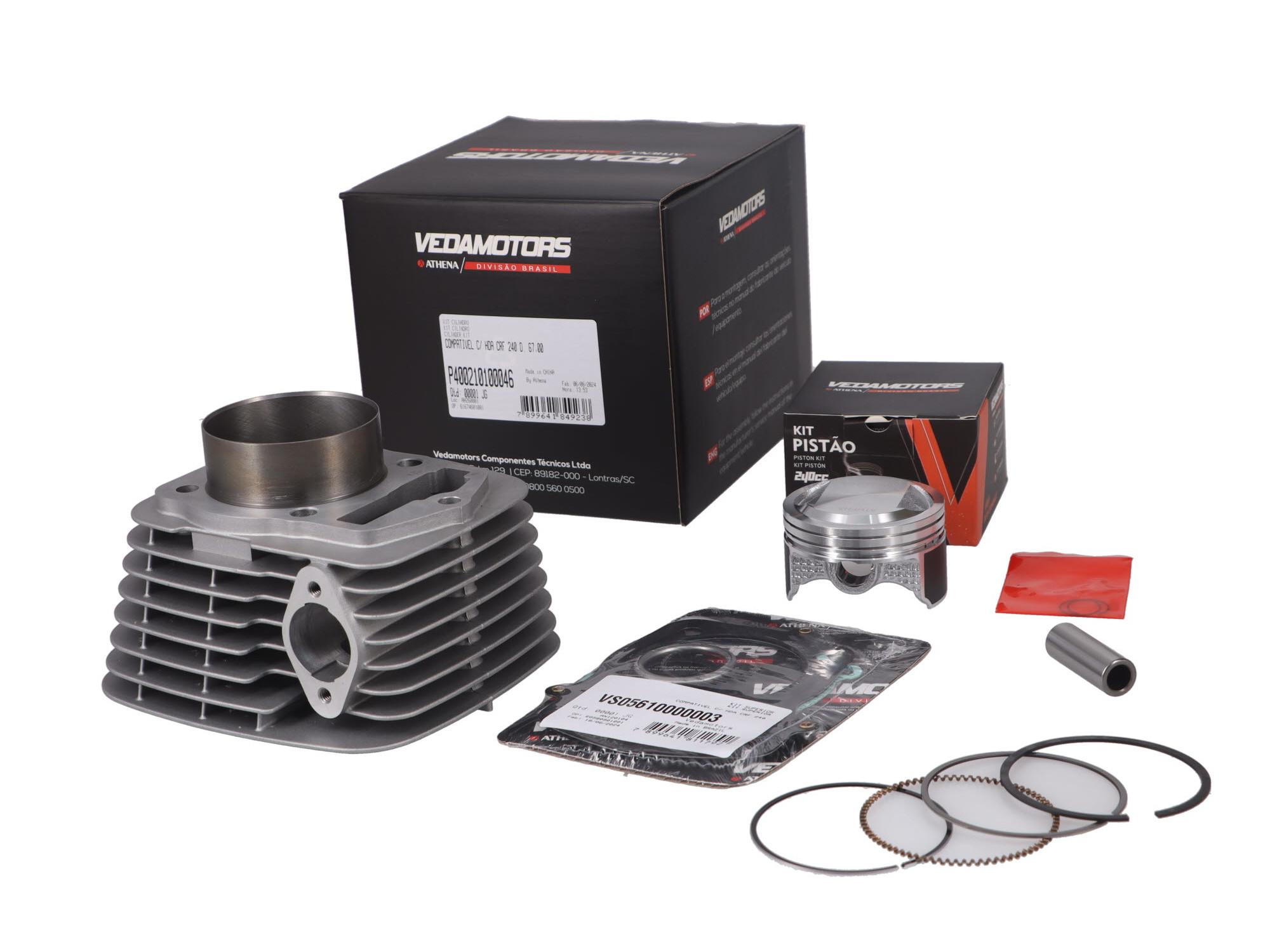 KIT CILINDRO MODIFICADO HONDA CRF 230F A 240 CC