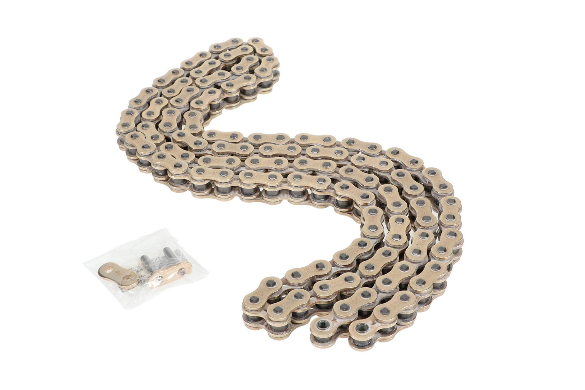 CADENA 520 DORADA O-RING (HASTA 750C.C.)