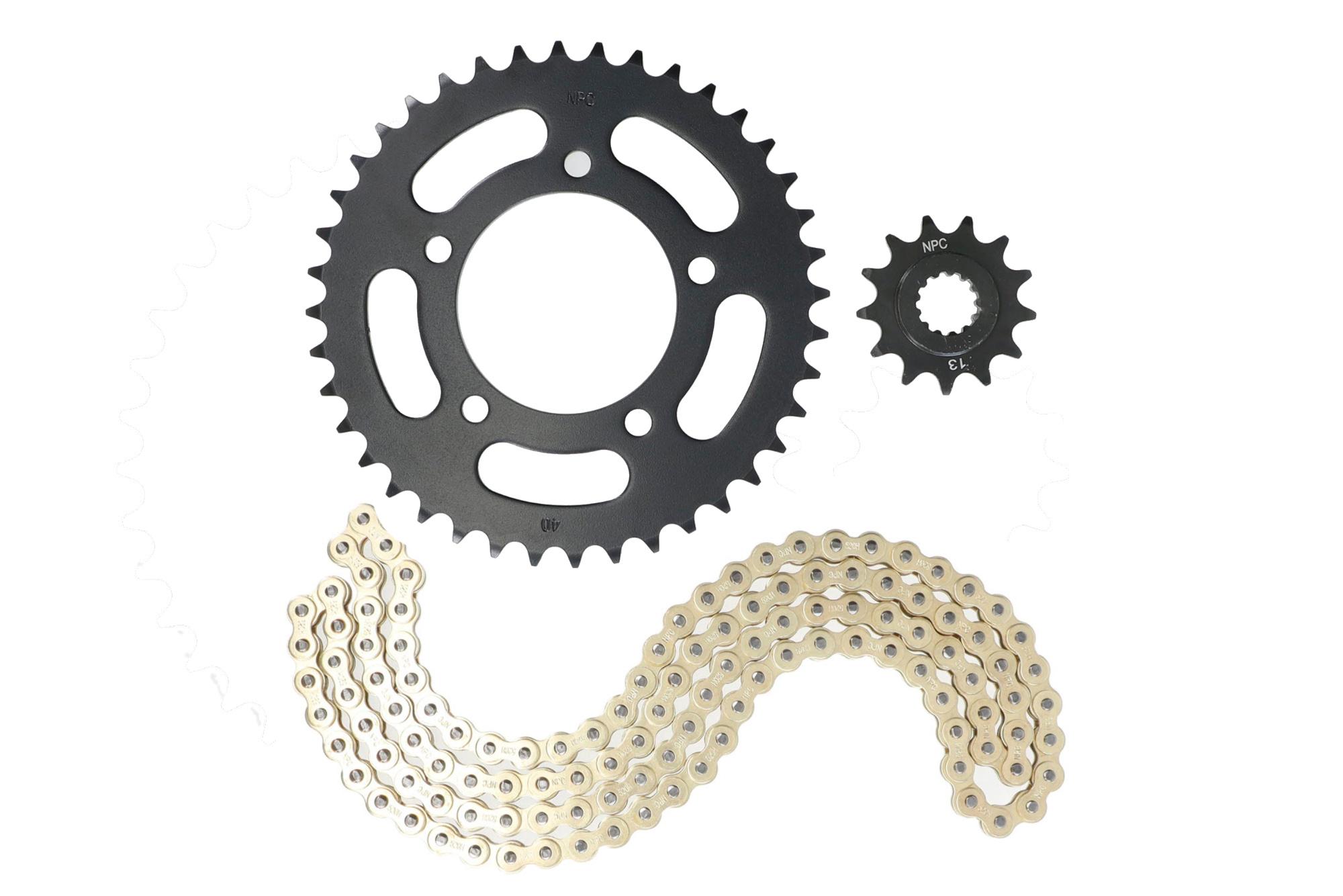 KIT ARRASTRE SUZUKI GIXXER 250/SF (DORADO) (O-RING/R)
