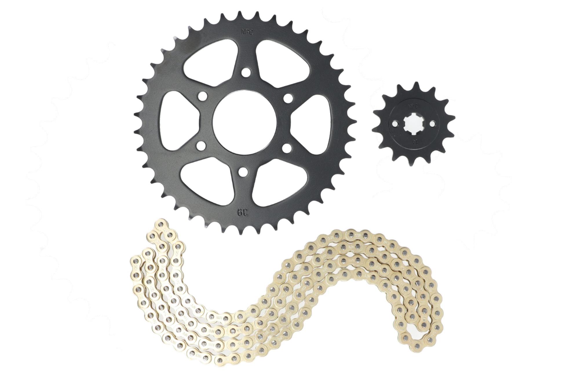 KIT ARRASTRE BAJAJ PULSAR 200 NS (DORADO) (R)