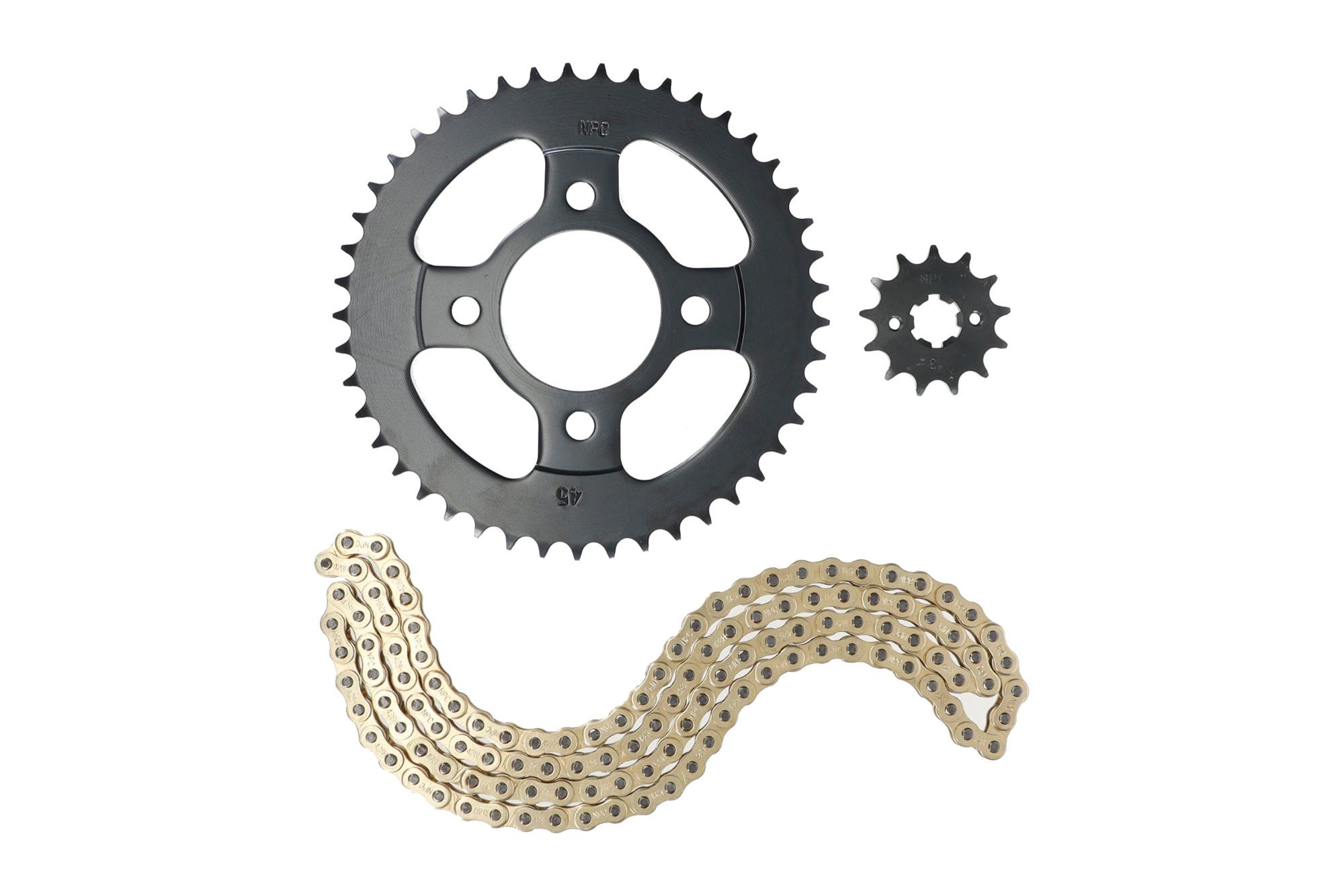 KIT ARRASTRE TVS APACHE RTR 160 4V (DORADO) (R)