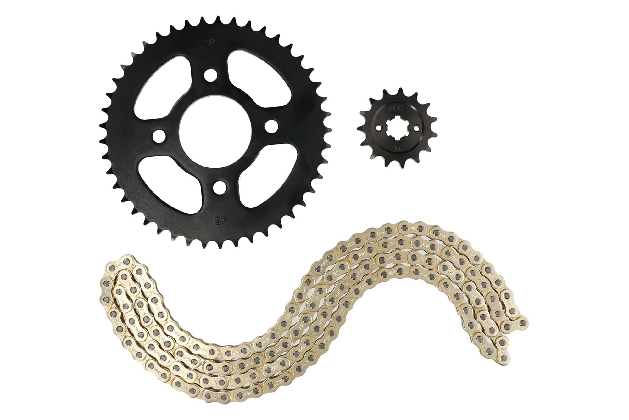 KIT ARRASTRE BAJAJ PULSAR 160 NS FI/TD (20-) (DORADO) (R)