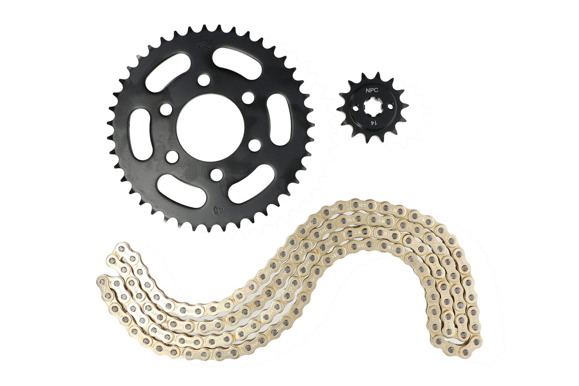 KIT ARRASTRE BENELLI TNT 150 FI (DORADO) (R)