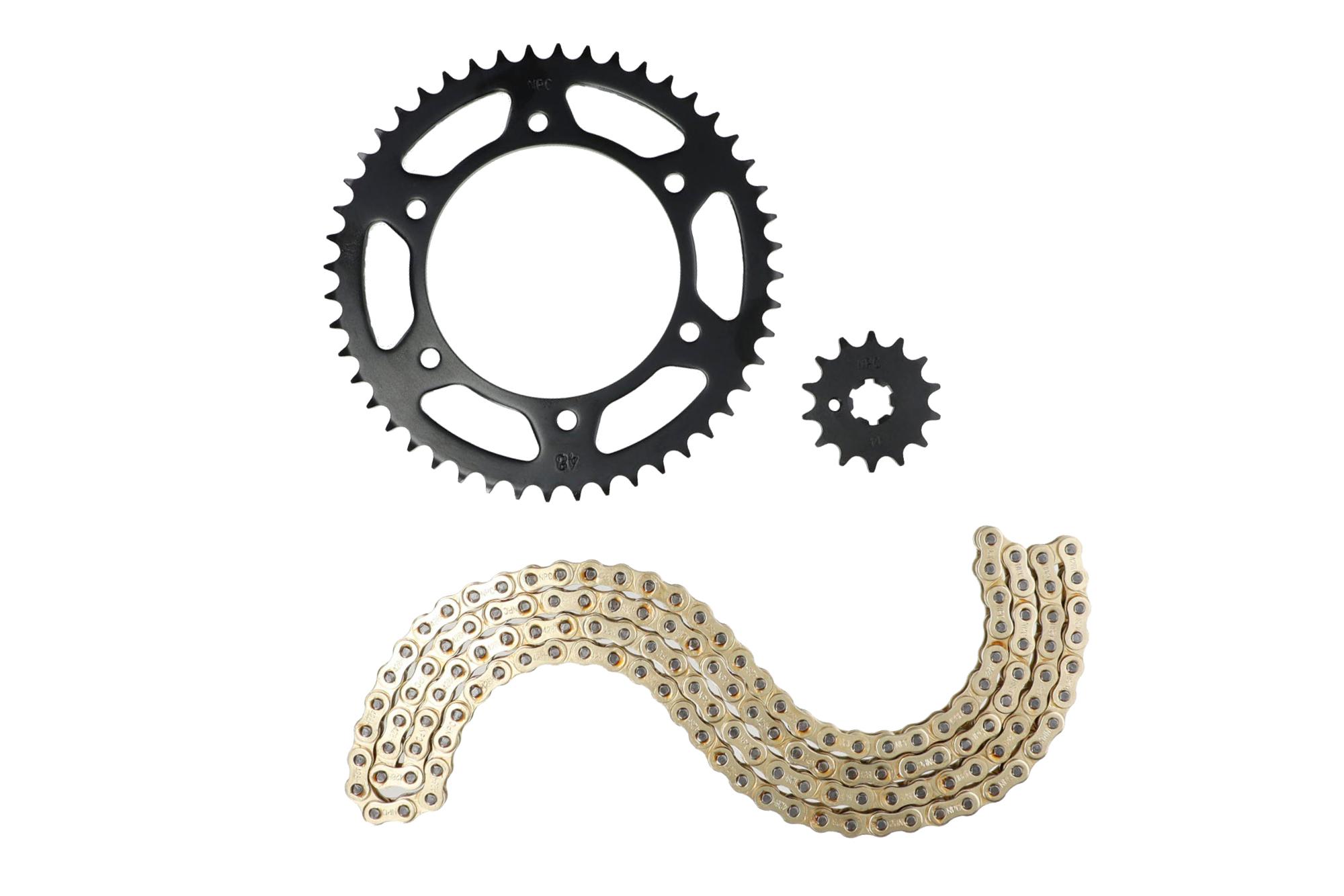 KIT ARRASTRE YAMAHA YZF R15 V3 (DORADO) (R)