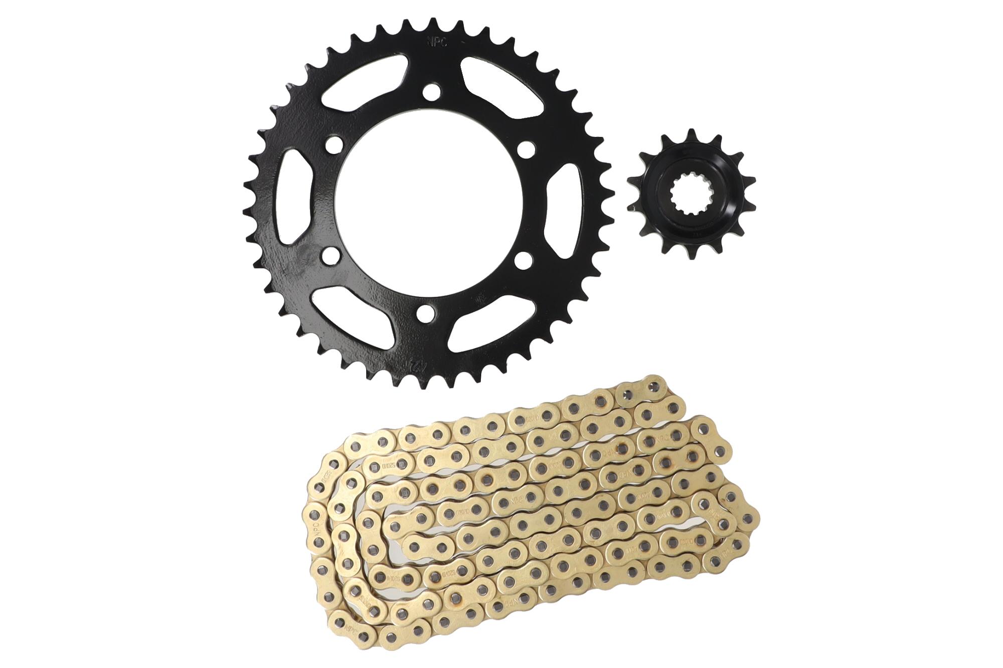 KIT ARRASTRE KAWASAKI NINJA EX 300 (DORADO) (ORING)