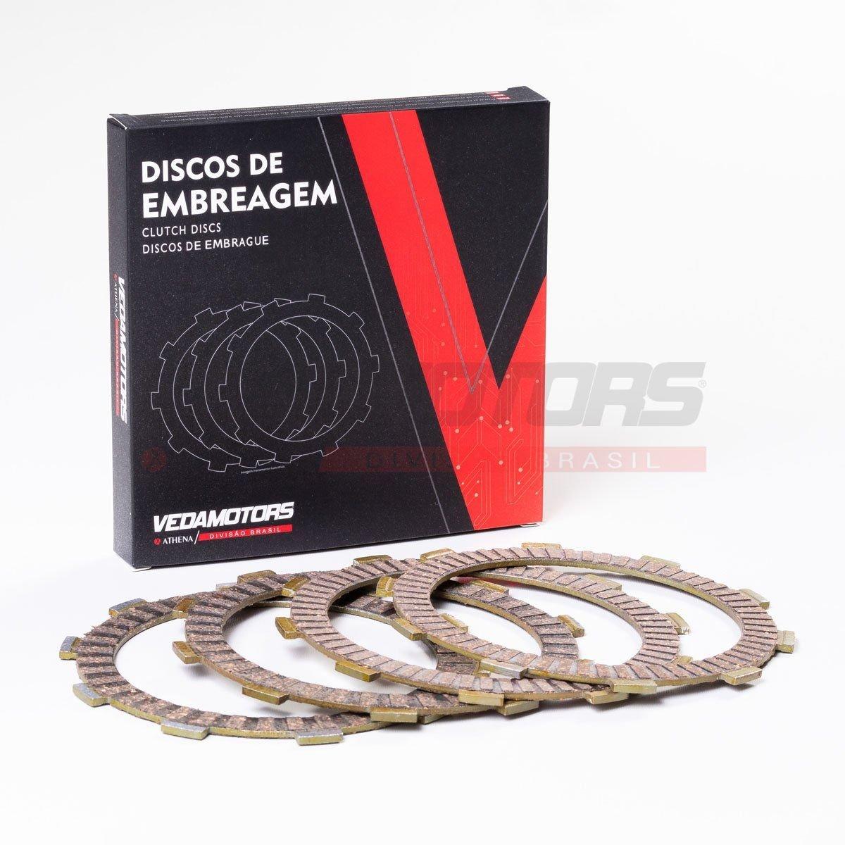 DISCOS CLUTCH YAMAHA YS FAZER /CROSSER 150/FACTOR 125I/150/FAZER FZ 15