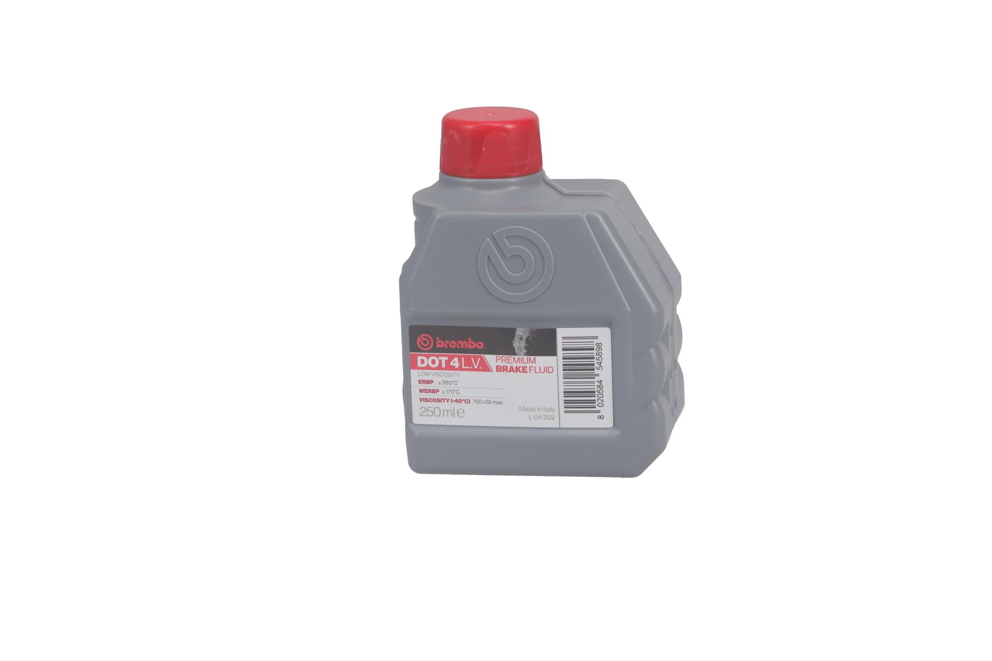 LIQUIDO FRENO DOT4 BAJA VISCOSIDAD 250ML