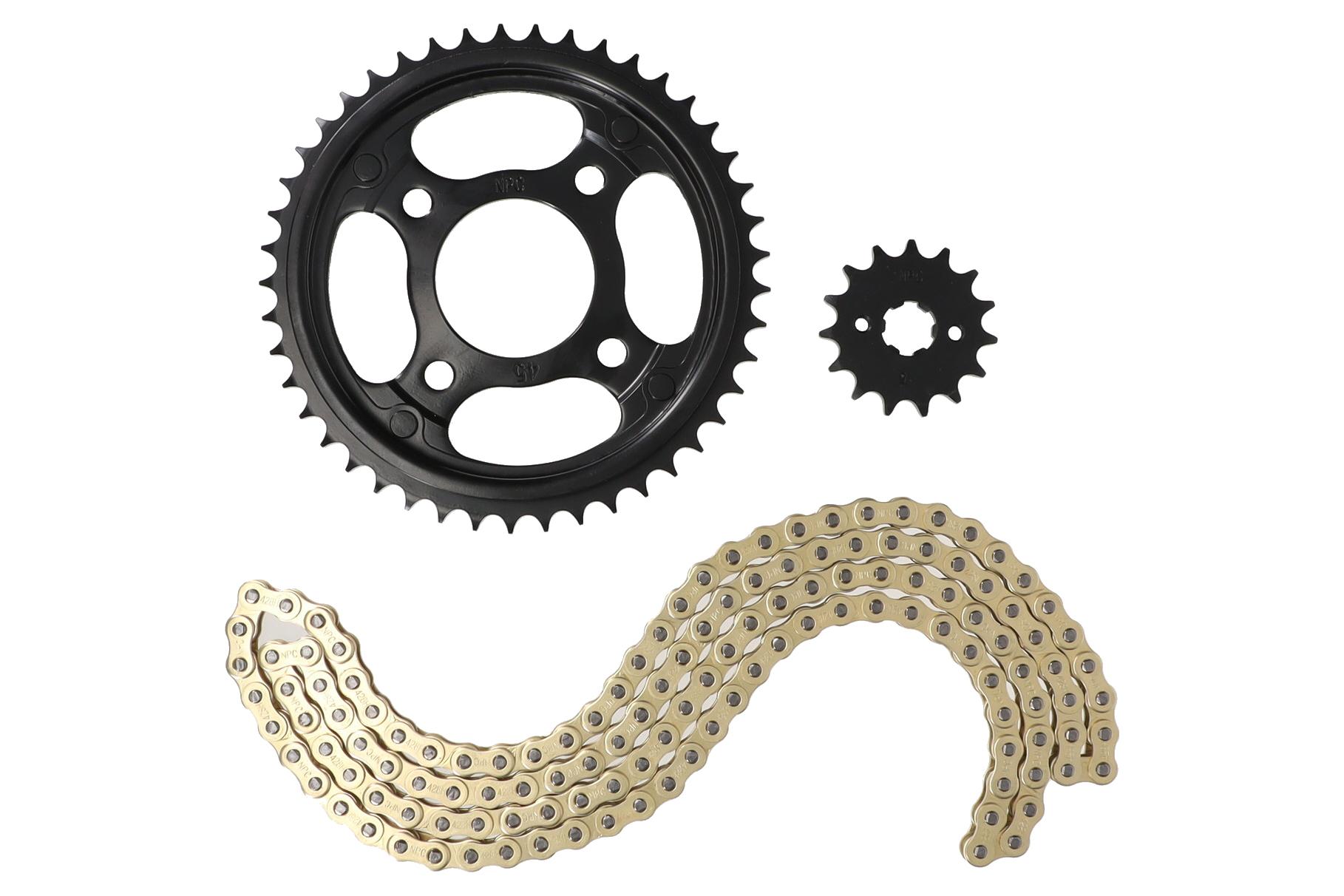 KIT ARRASTRE HONDA XBLADE 160 (DORADO)