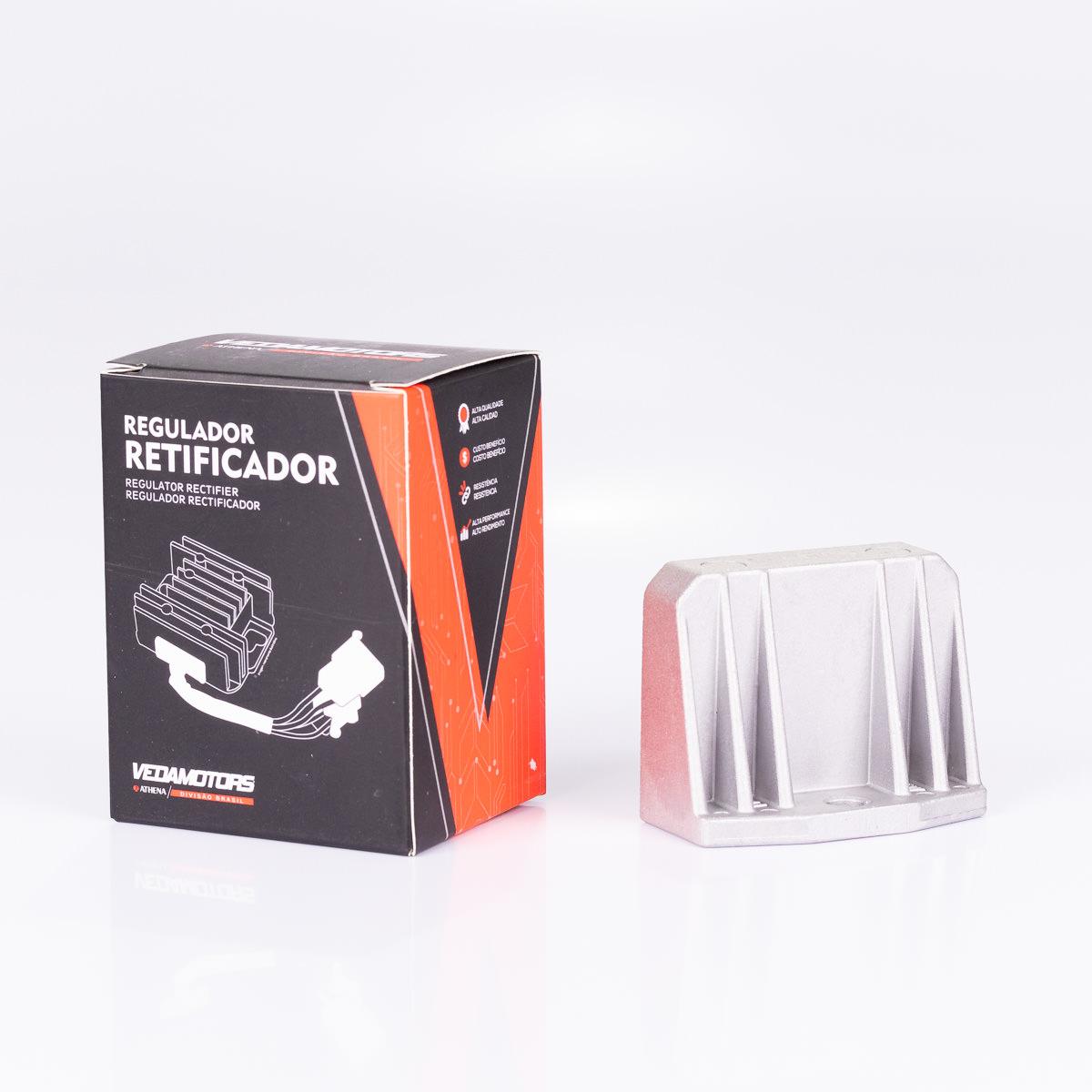 REGULADOR VOLT. HONDA CG 160 (16-)/NXR 160 BROS (18-)/BIZ 110I/125 (18-)/XRE 190 (16-)