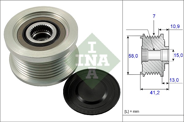 POLEA ALTERNADOR TOYOTA HILUX VIGO 05/L.CRUISER